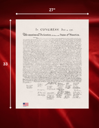 Declaration of Independence: Freedom 250 [Giclée Print]