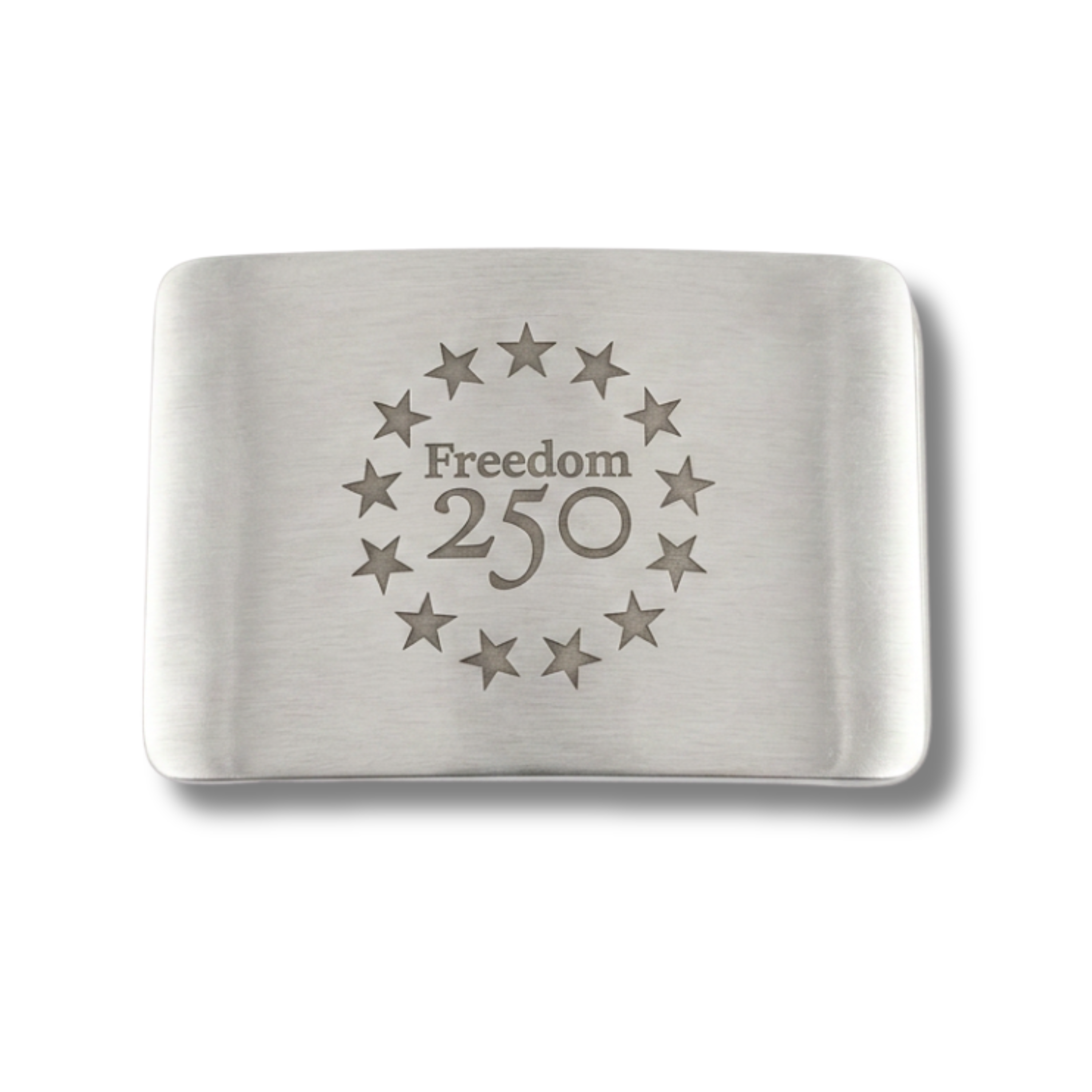 Freedom 250 Smart Belt Buckles in Titanium