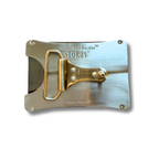 Freedom 250 Smart Belt Buckles in Titanium