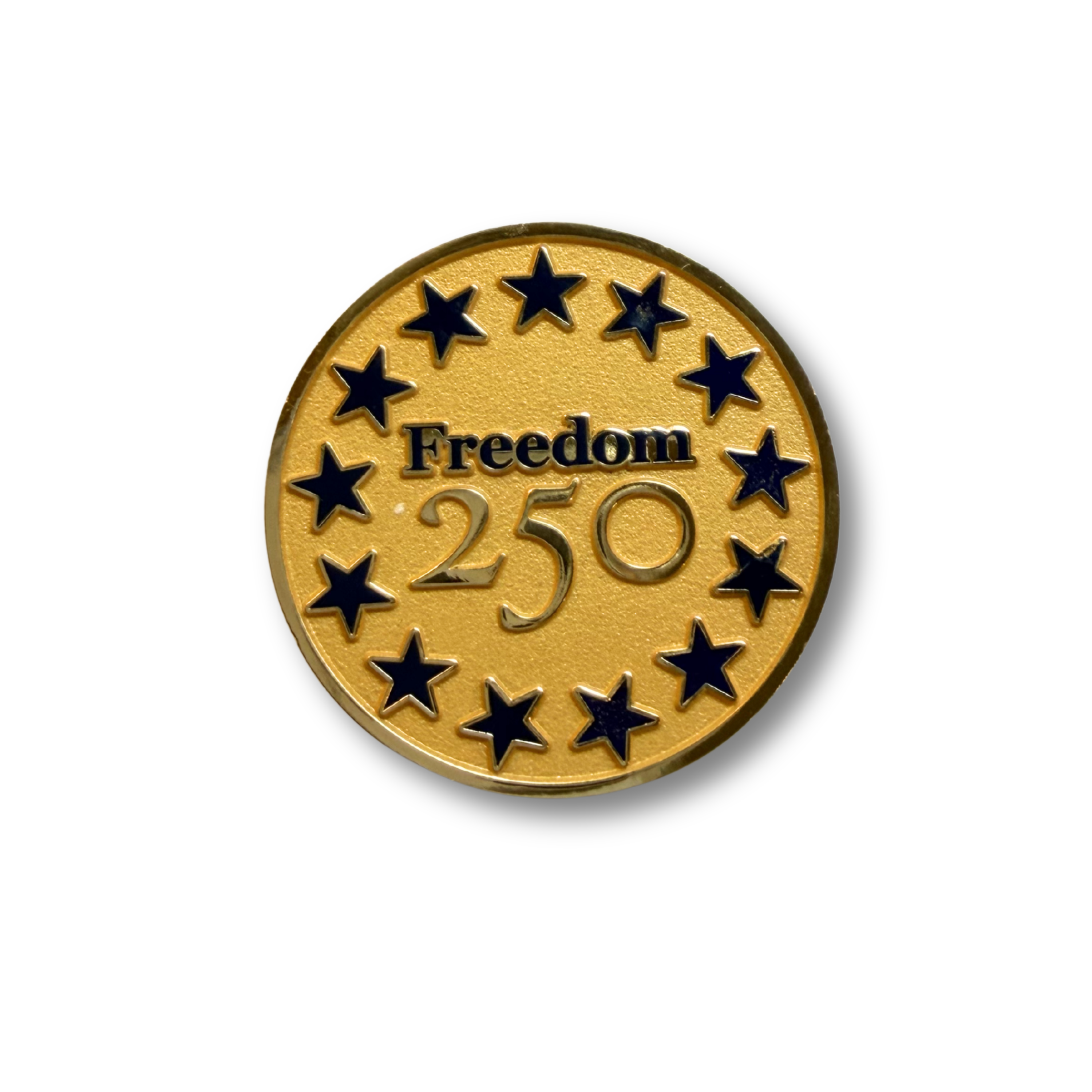 Freedom 250 Challenge Coin Gold Limited Edition