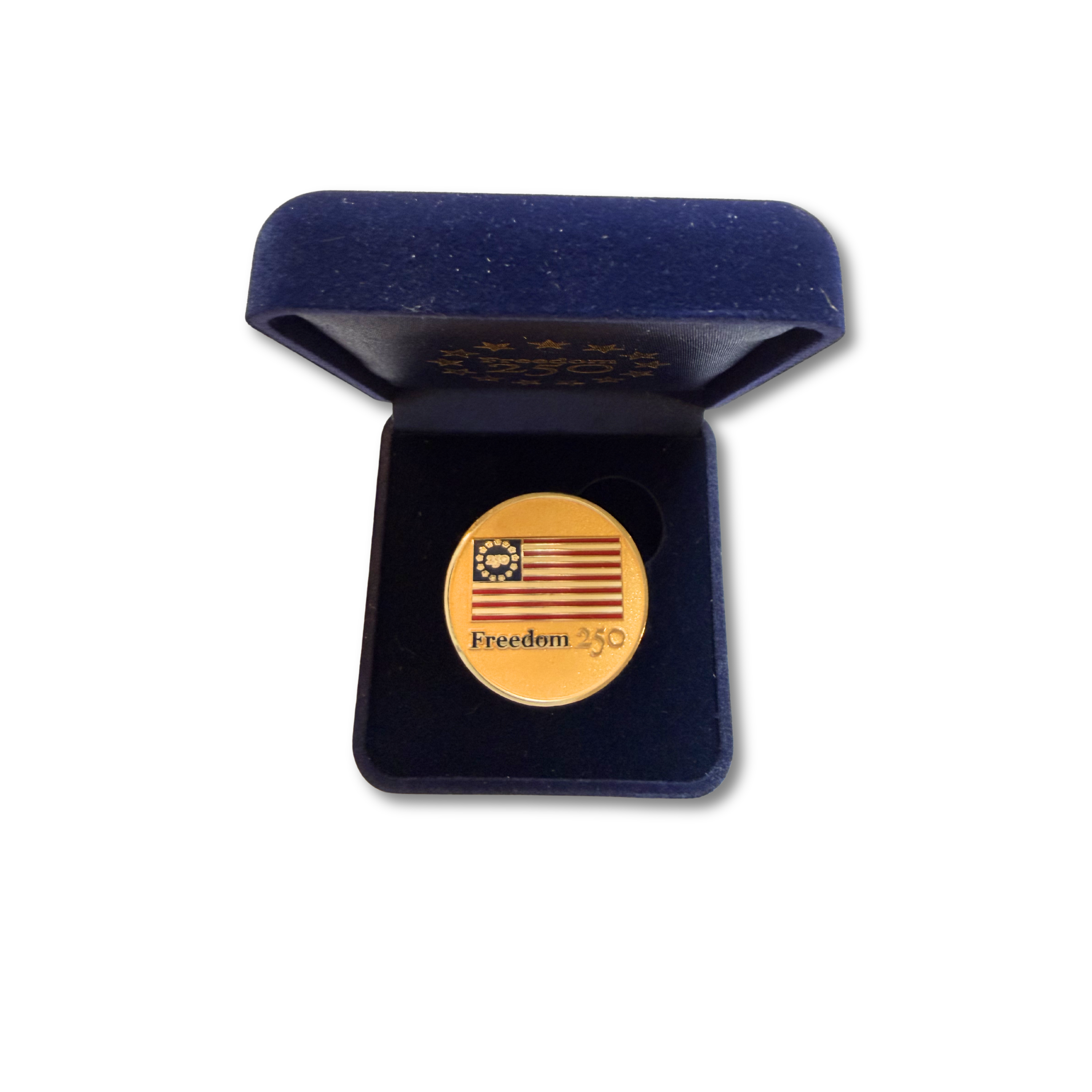 Freedom 250 Challenge Coin Gold Limited Edition