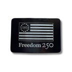 Freedom 250 Smart Belt Buckles in Titanium