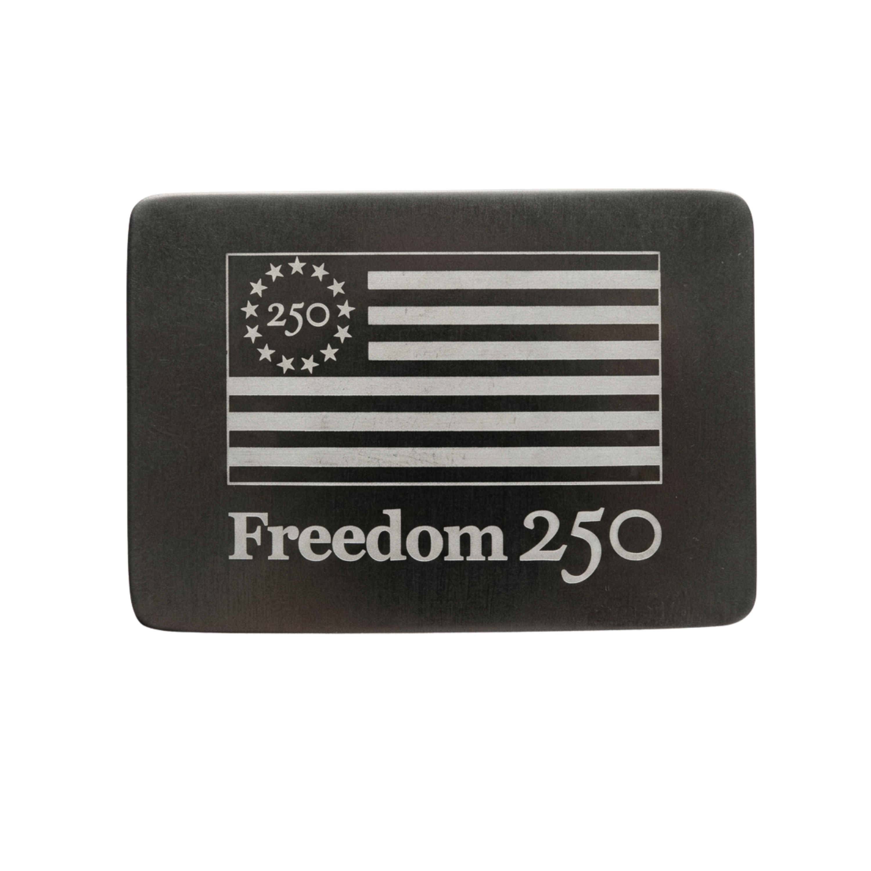 Freedom 250 Smart Belt Buckles in Titanium