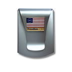 Freedom 250 Smart Money Clip w/ Flag Medallion