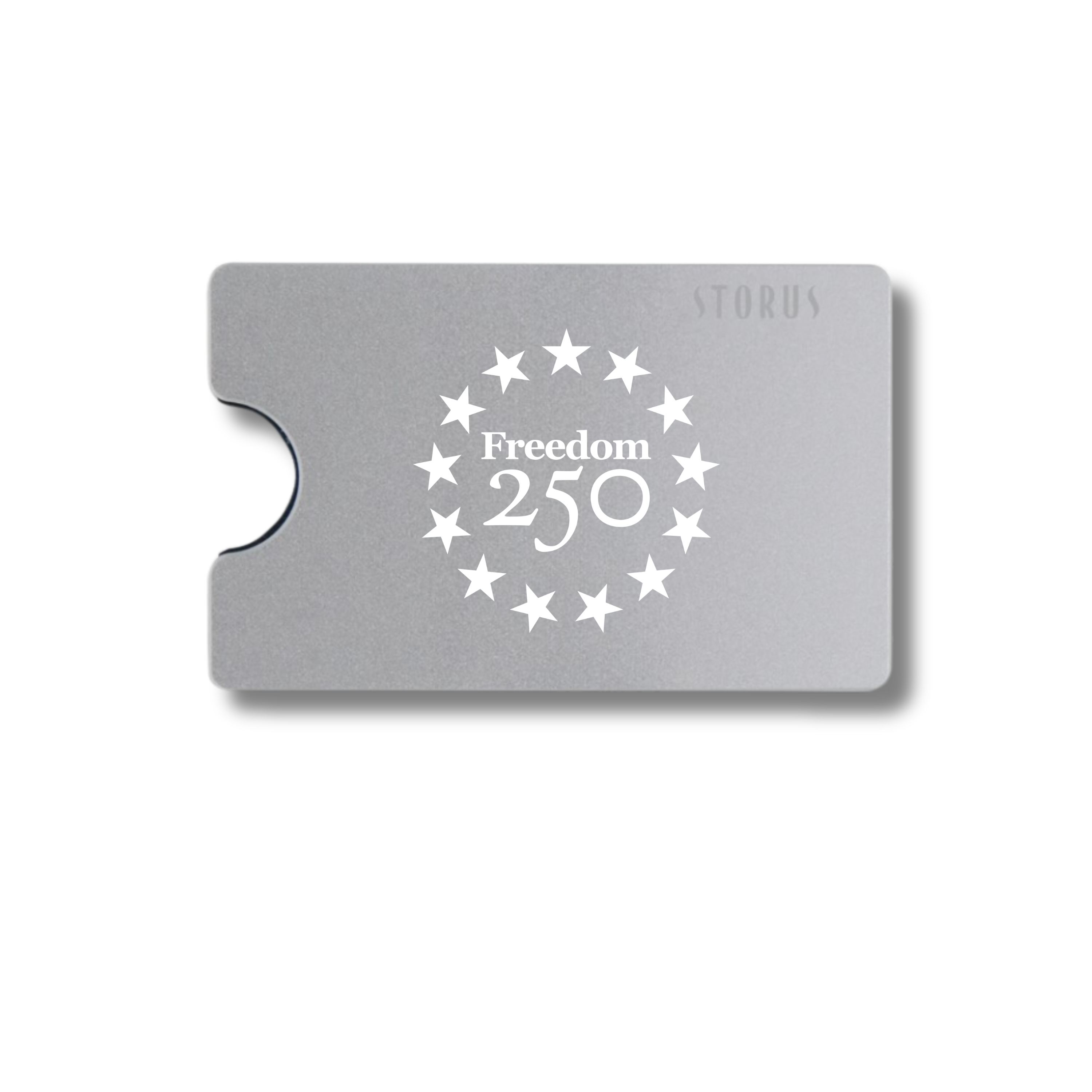 Freedom 250 Smart Wallet w/ Stars on Flat Side