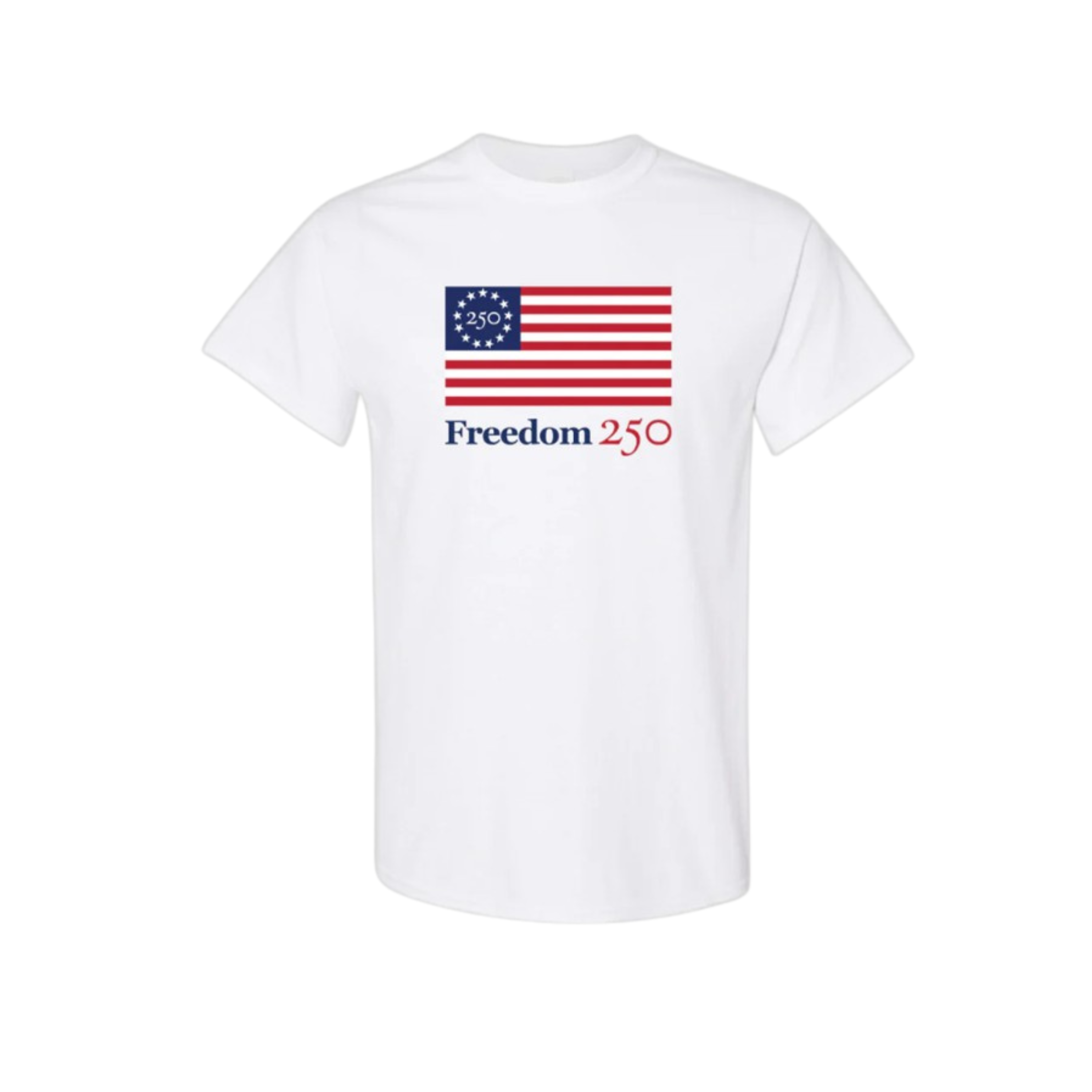 Freedom 250 Short Sleeve Crew Neck T-Shirt