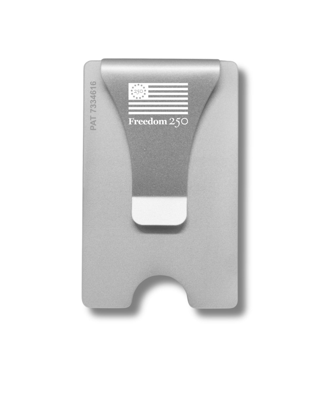 Freedom 250 Smart Wallet w/ Flag on Clip