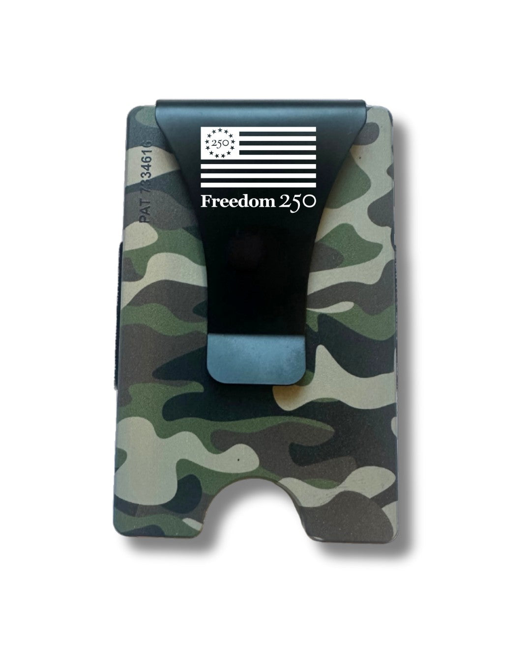 Freedom 250 Smart Wallet w/ Flag on Clip
