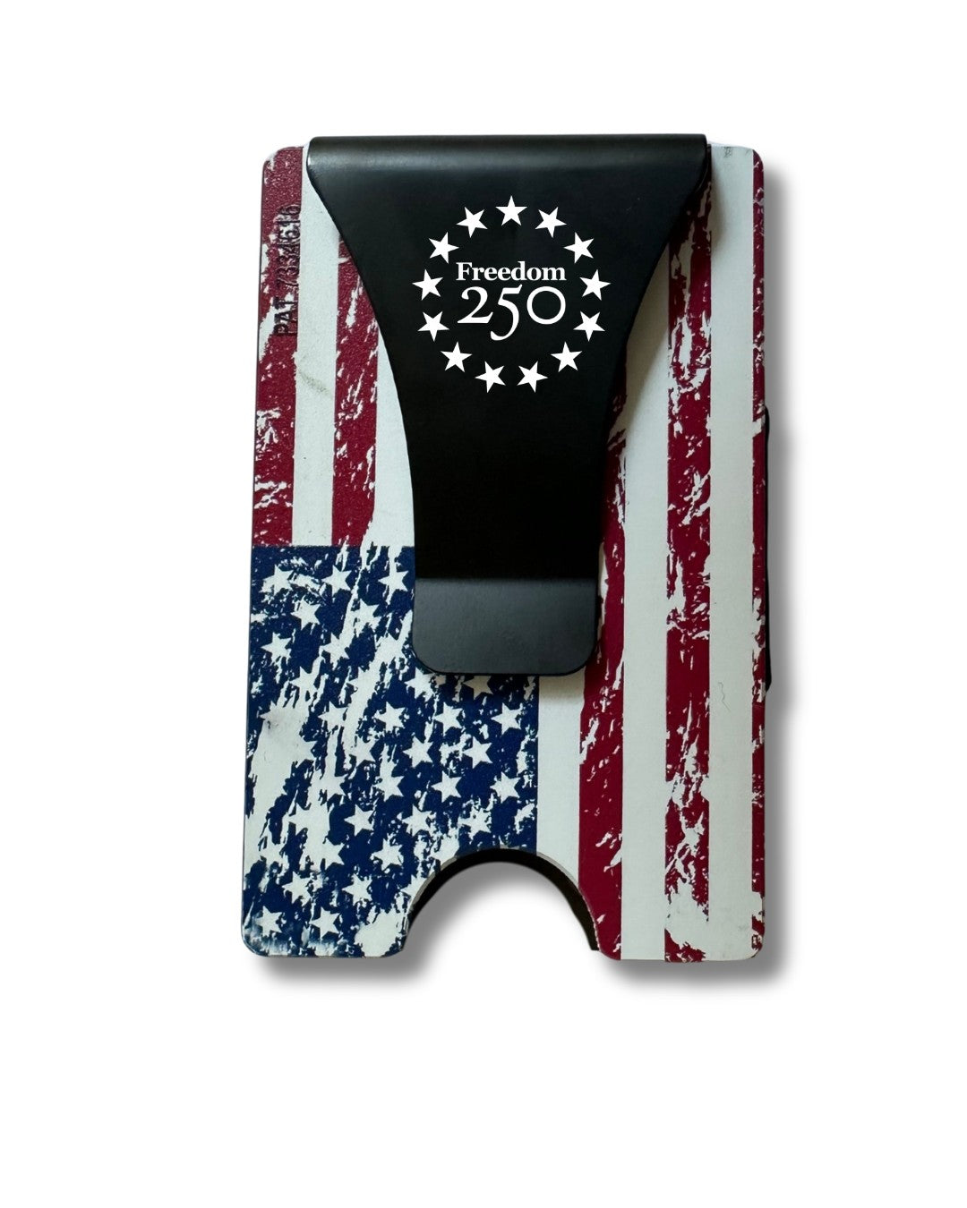 Freedom 250 Smart Wallet w/ Stars on Clip