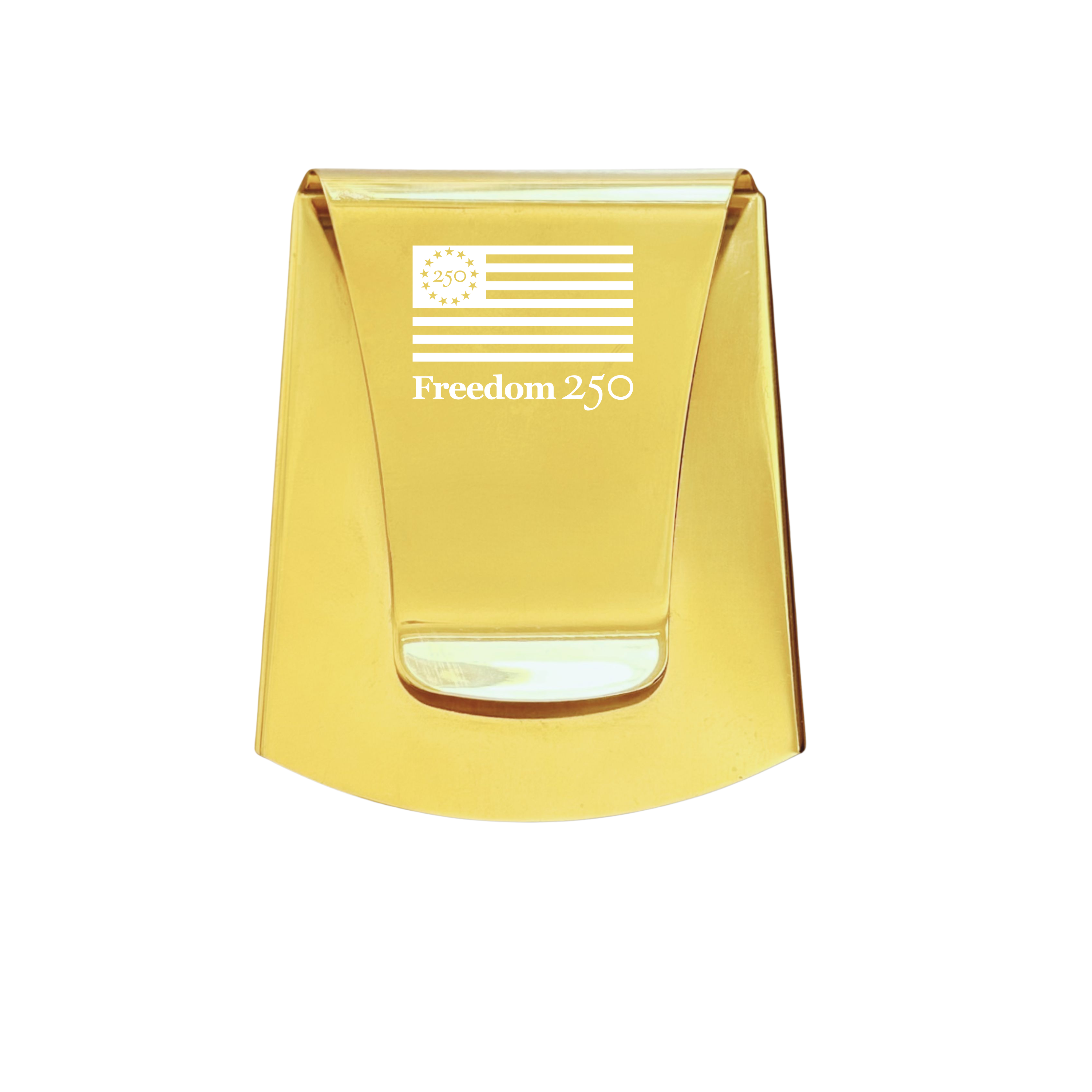 Freedom 250 Smart Money Clip w/ Flag logo