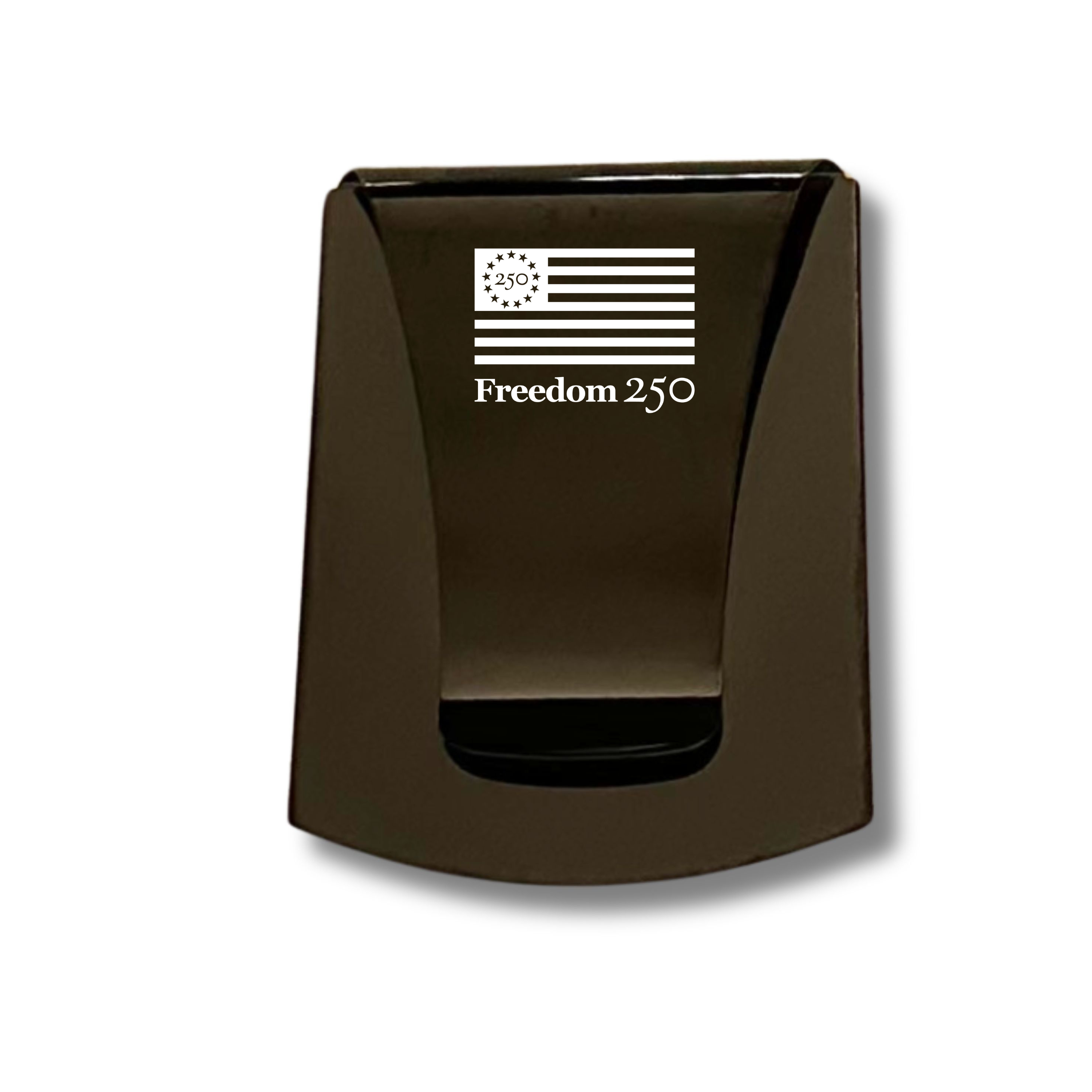 Freedom 250 Smart Money Clip w/ Flag logo