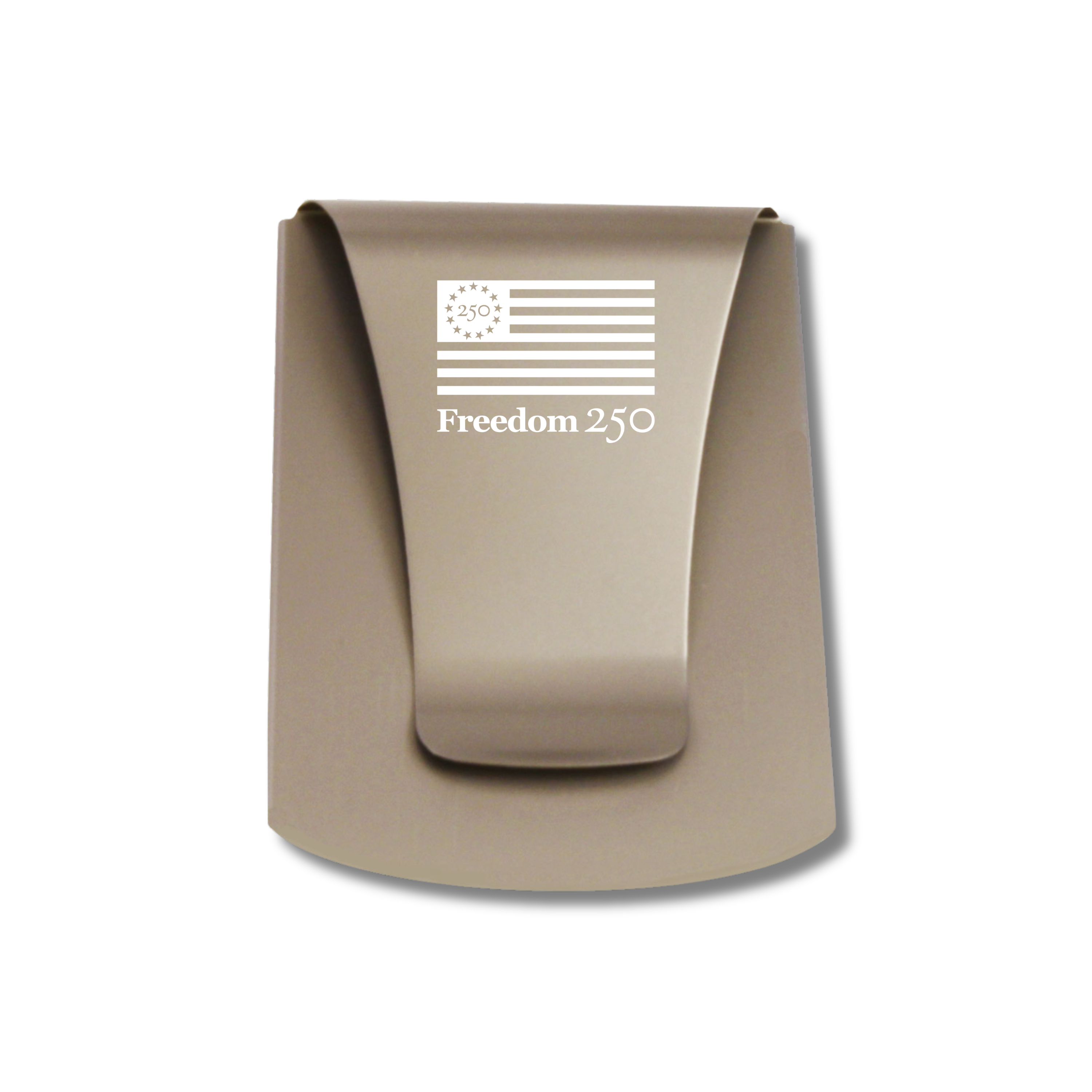 Freedom 250 Smart Money Clip w/ Flag logo